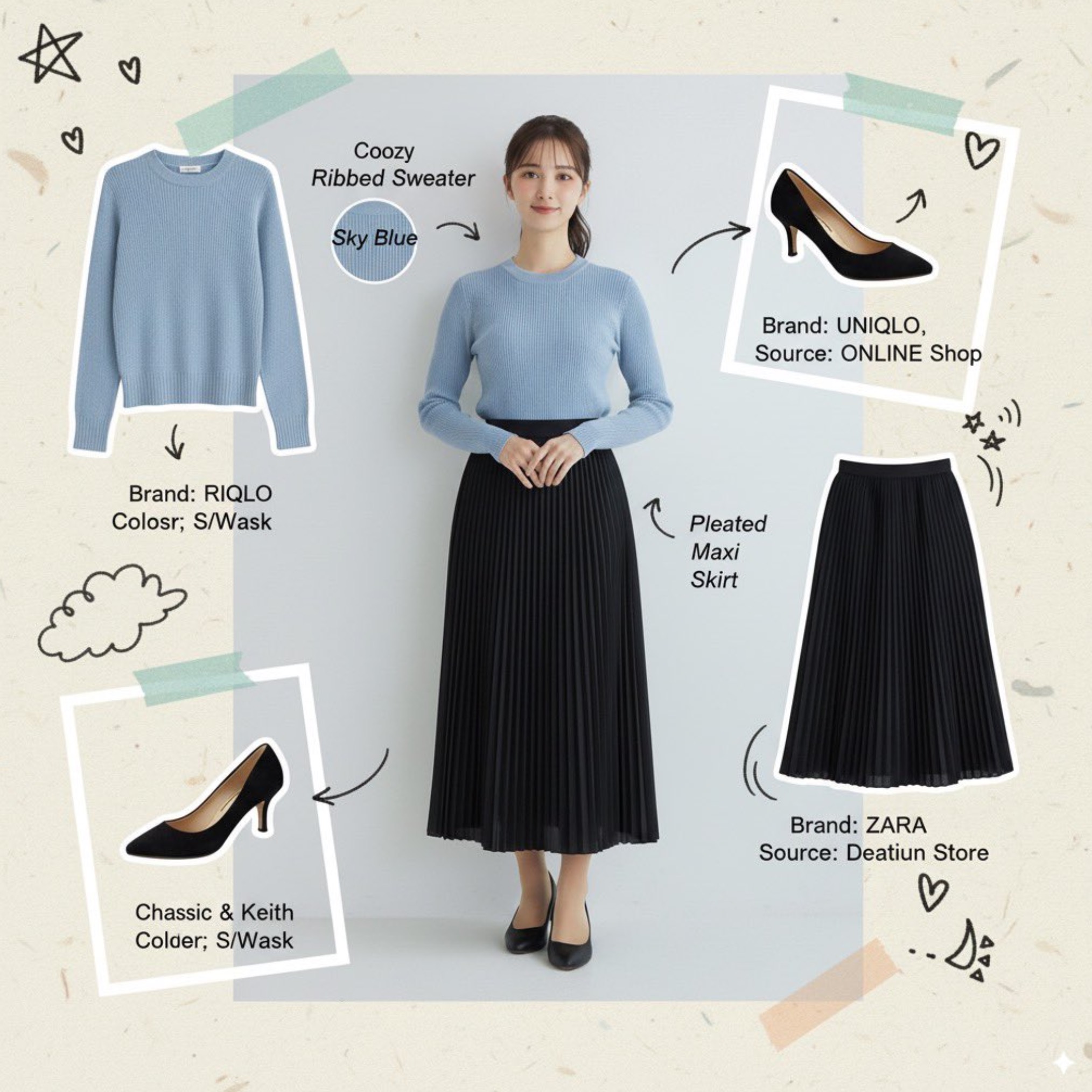 Fashion Moodboard Collage