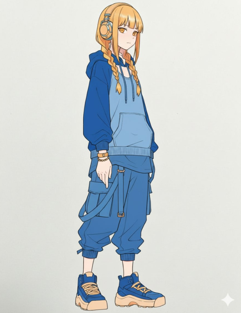 Color Line Art with Color Palette