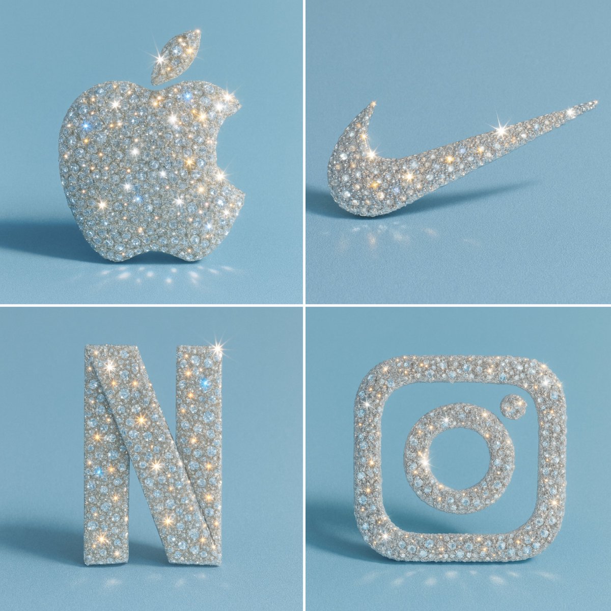 Awesome GPT4o/GPT-4o Image Prompts-钻石镶嵌风格