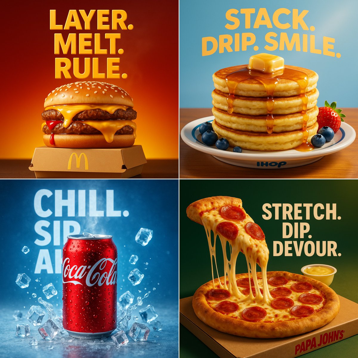 3D Render - 3D Super Realistic Food Advertising