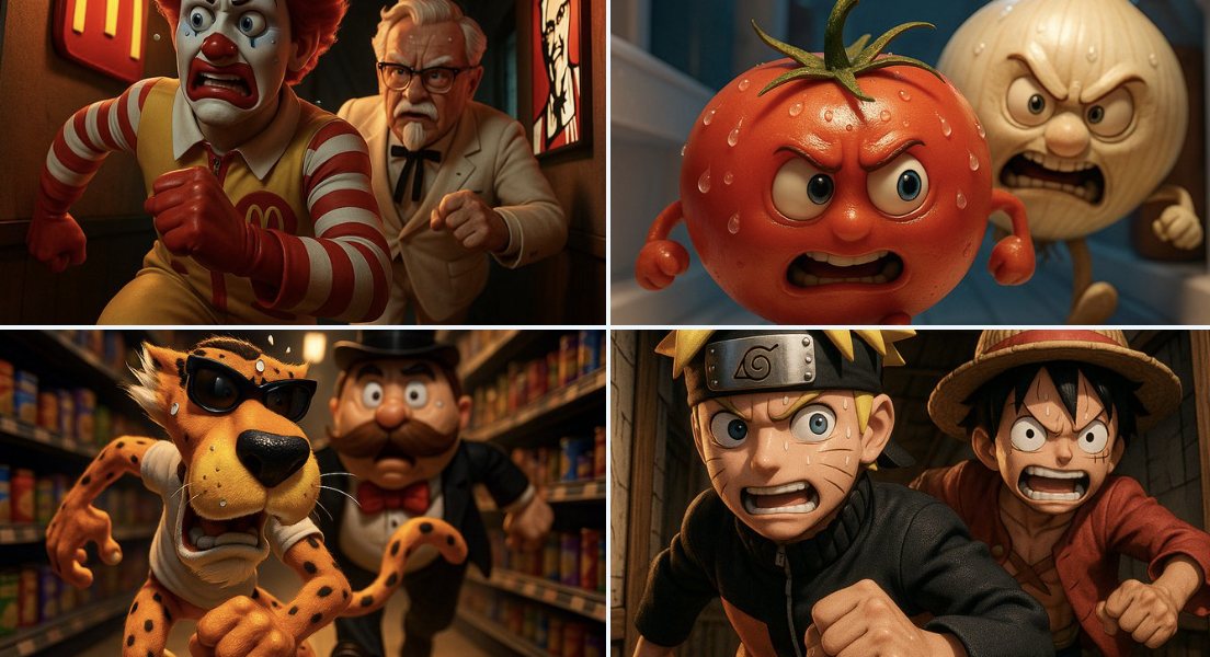 Awesome GPT4o/GPT-4o Image Prompts-ç‹çª„走廊里奔跑