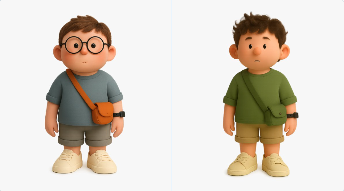 Create various 3D style avatars