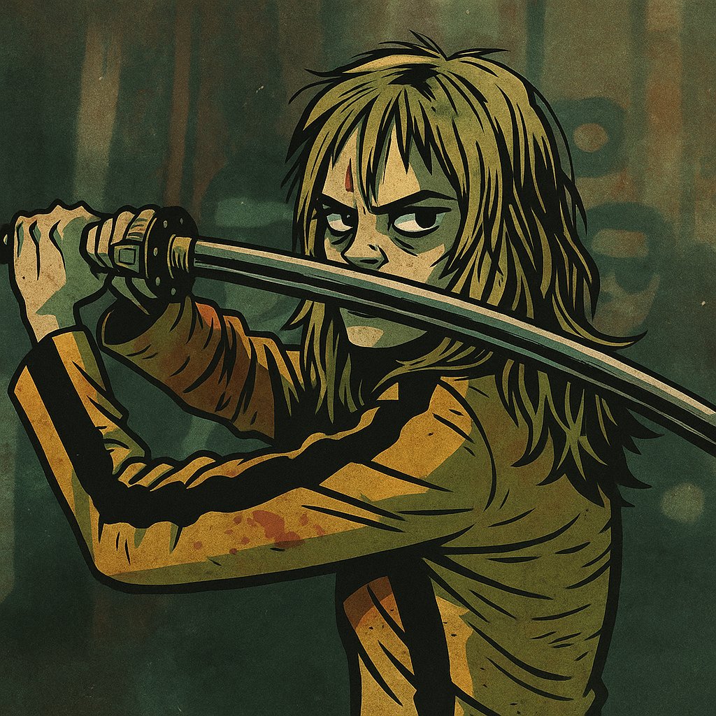 Illustration - Street urchin (Gorillaz) style illustration