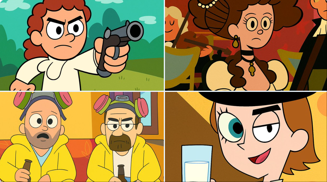 New cartoon style - GPT4o Image Prompts