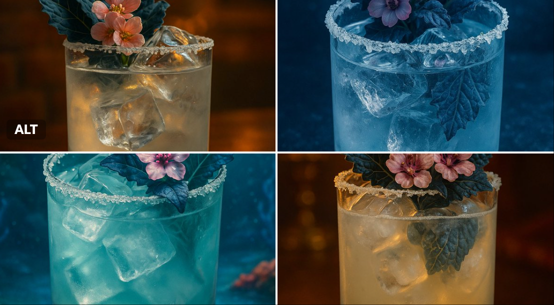 Disney Cocktails - GPT4o Image Prompts