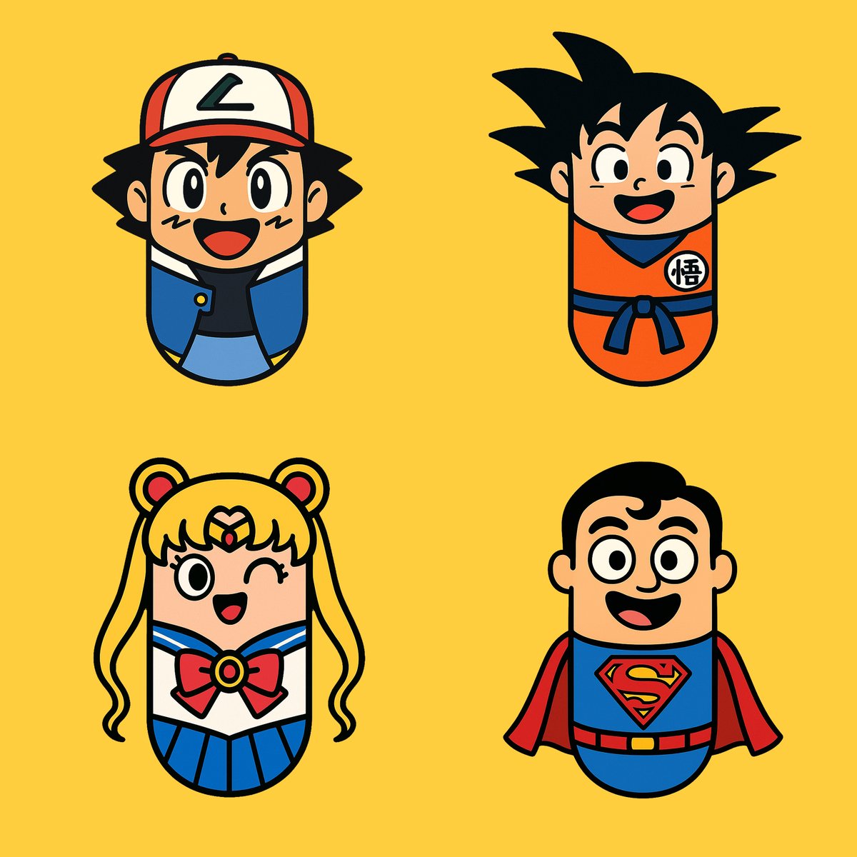 Awesome GPT4o/GPT-4o Image Prompts-卡通插图药丸形象