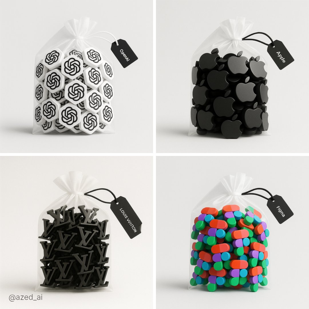 Awesome GPT4o/GPT-4o Image Prompts-透明塑料袋装物体