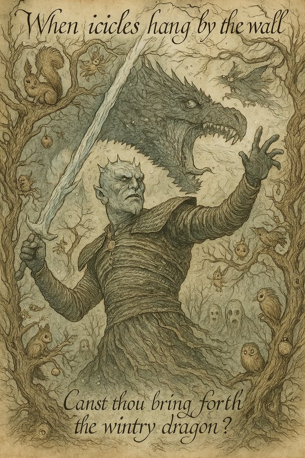 Illustration - 1920s Arthur Lackham style fairy tale illustration