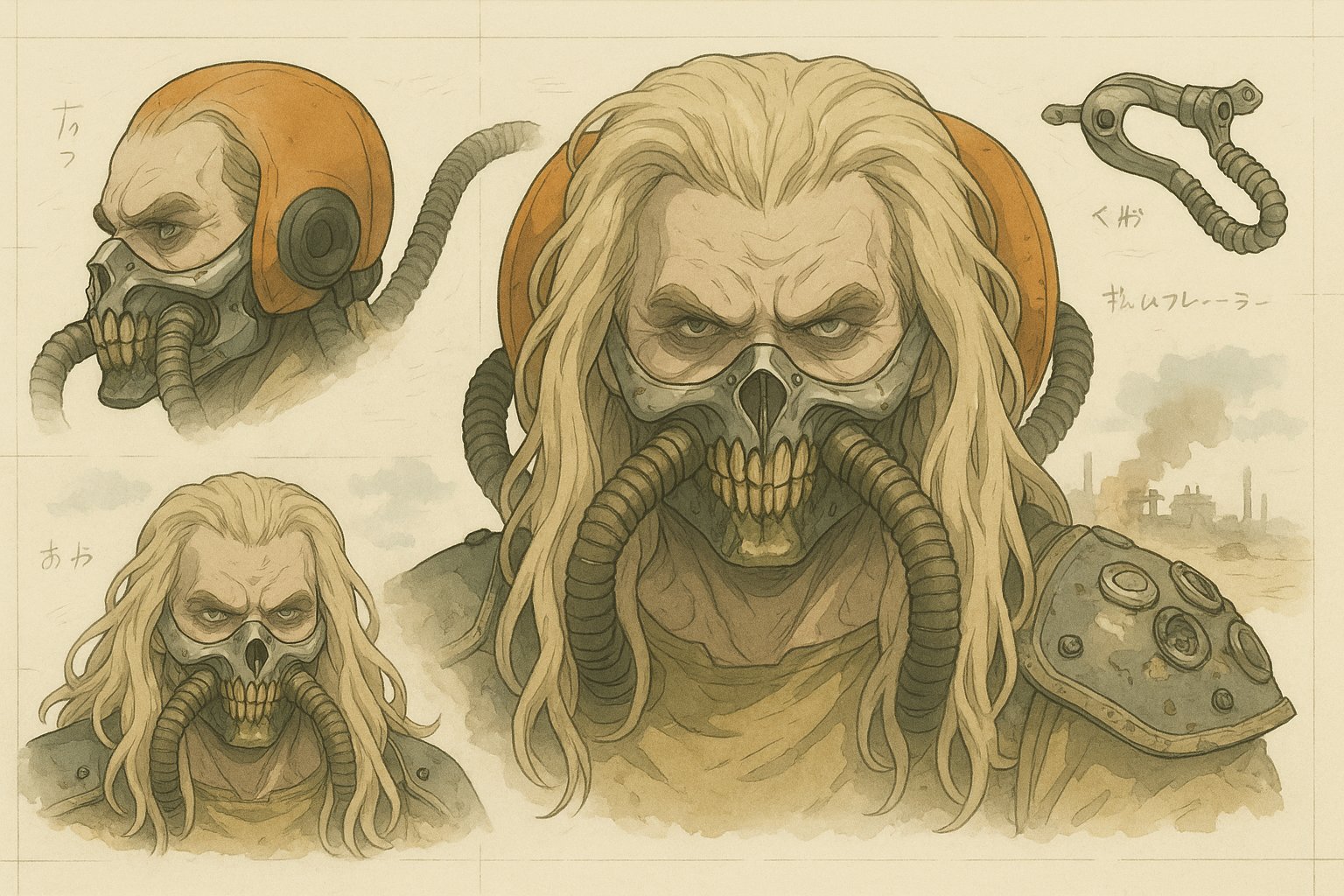 Awesome GPT4o/GPT-4o Image Prompts-动漫机甲风格化机械设计图