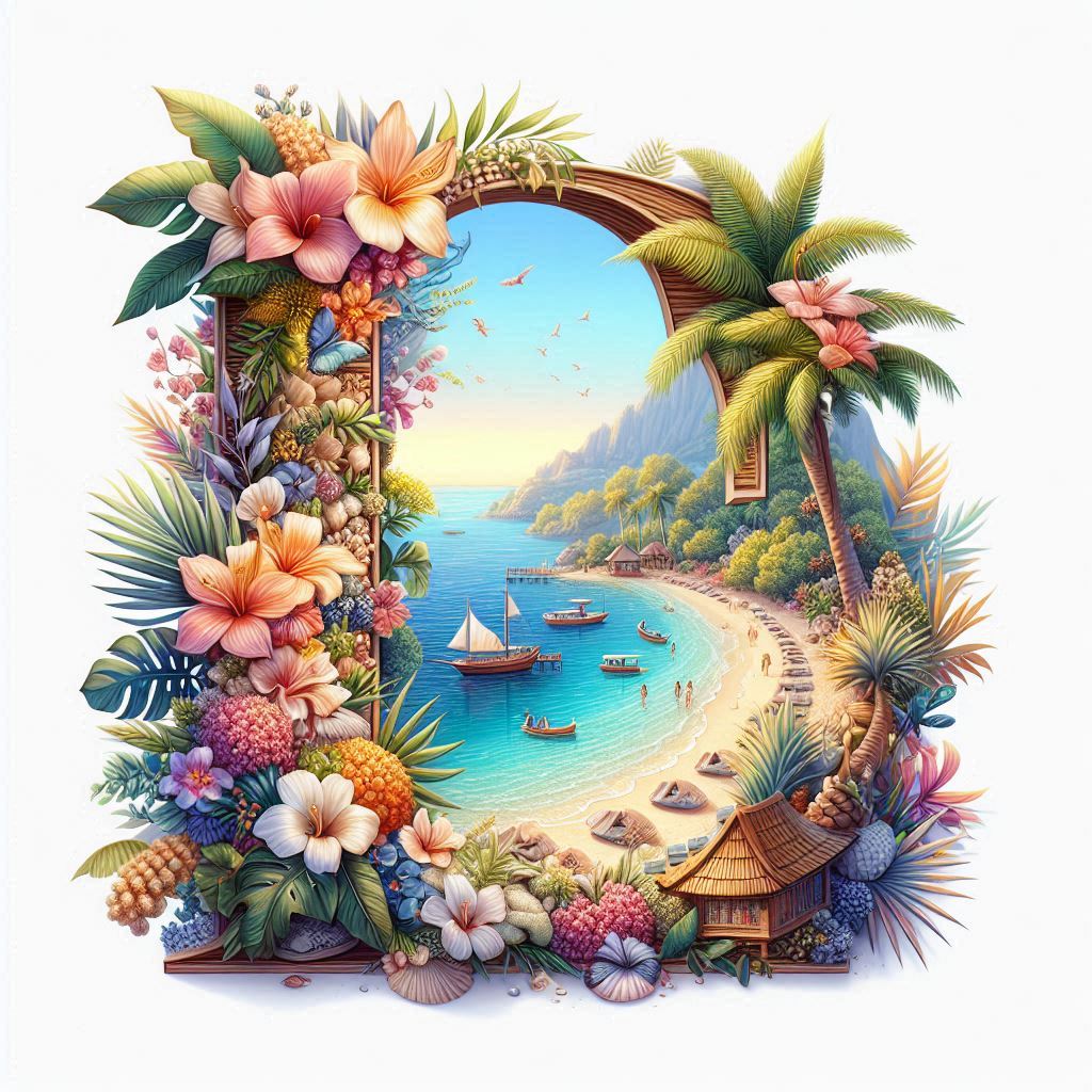 Image Generation - Alphabet landscape