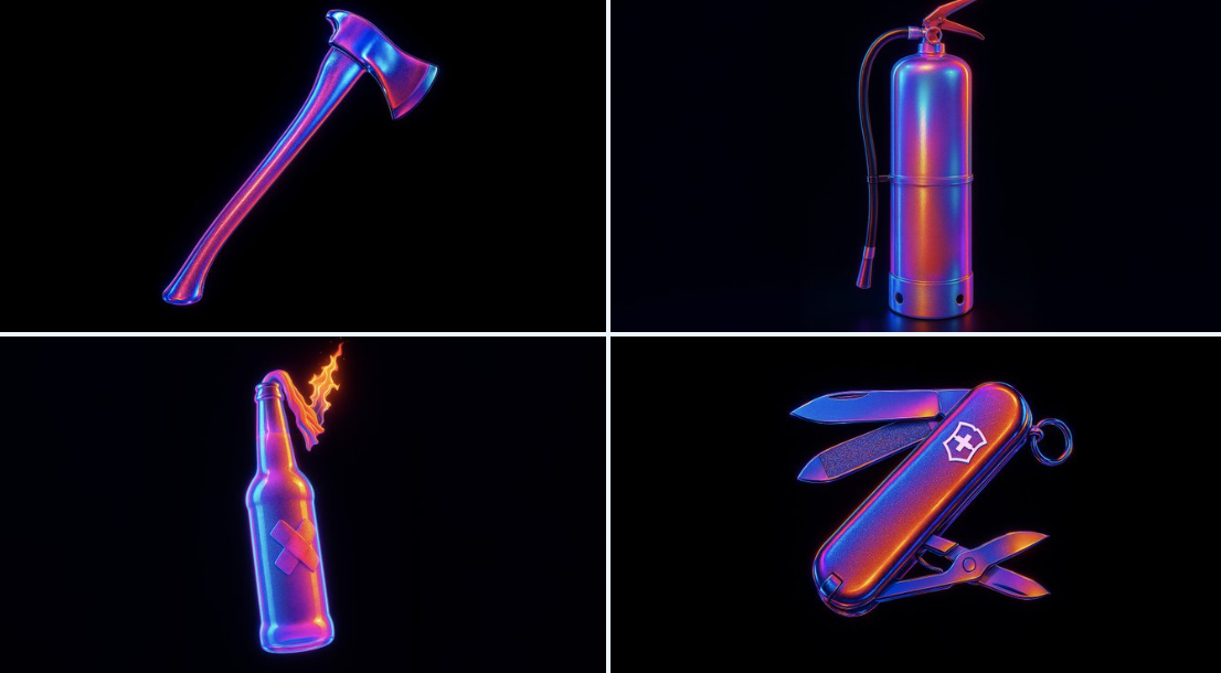 Awesome GPT4o/GPT-4o Image Prompts-霓虹灯风格工具