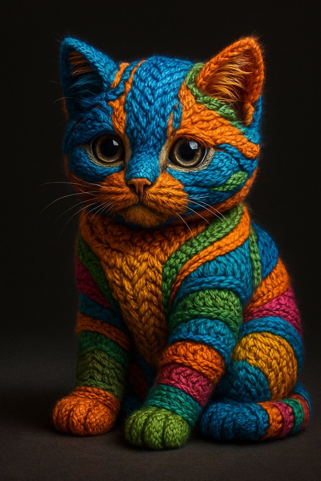Colorful knitted - GPT4o Image Prompts