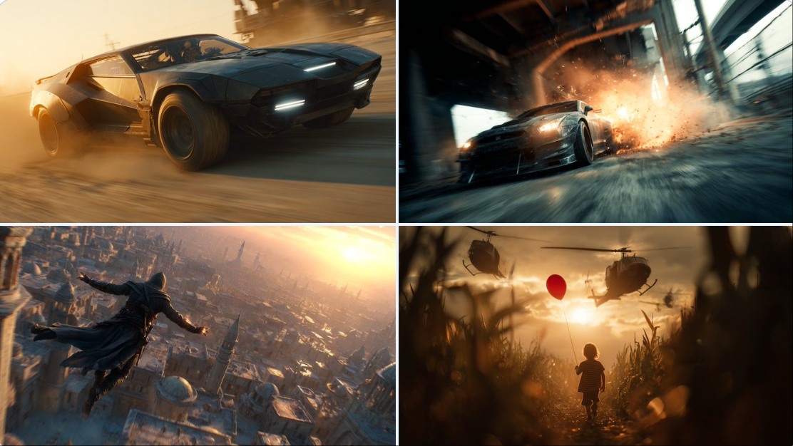 Generate movie atmosphere - GPT4o Image Prompts