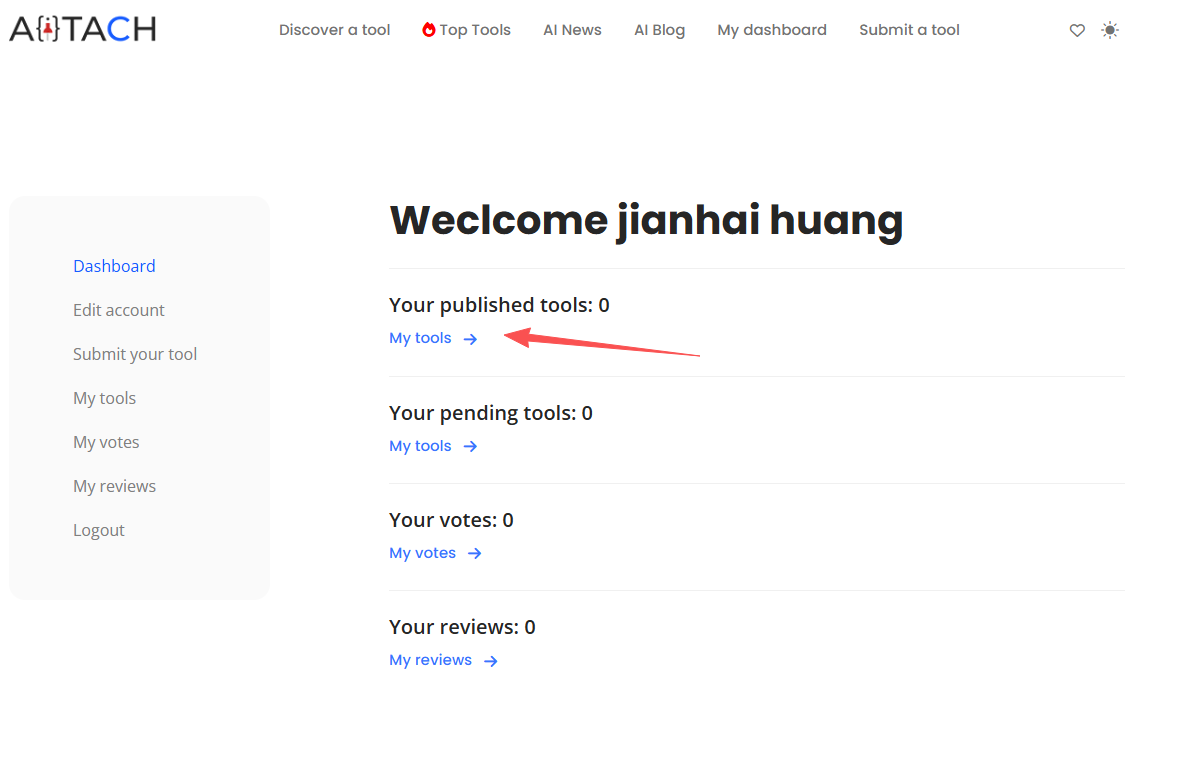 Submission step 1