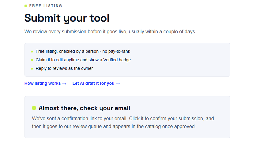 Submission step 5