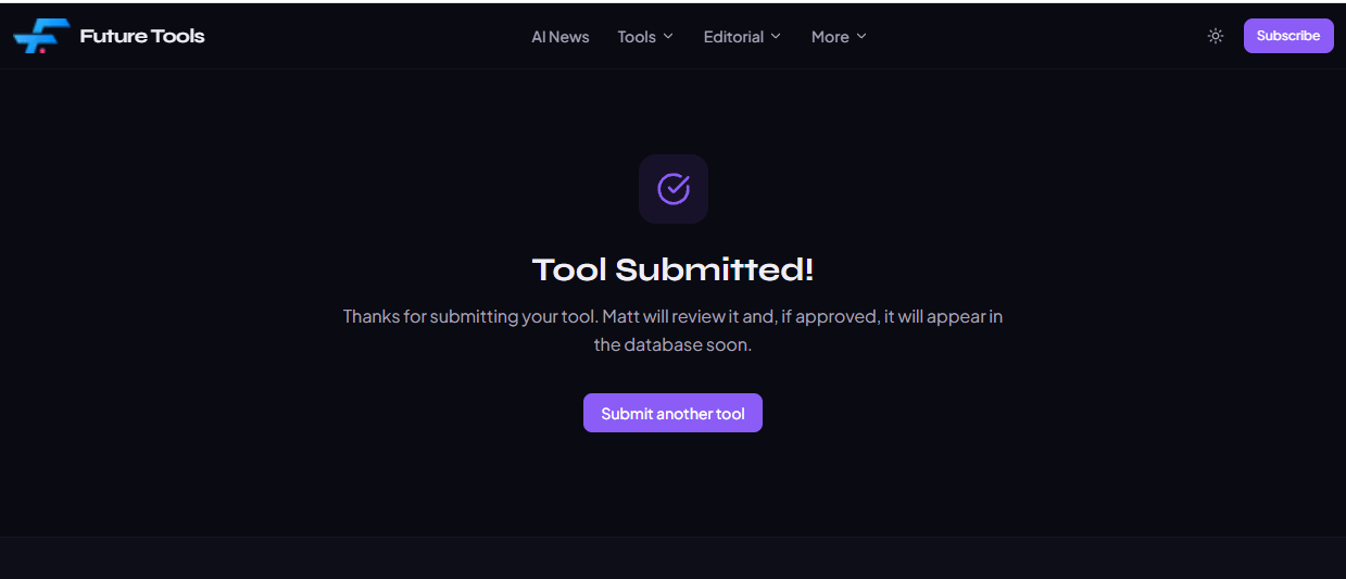 Submission step 7