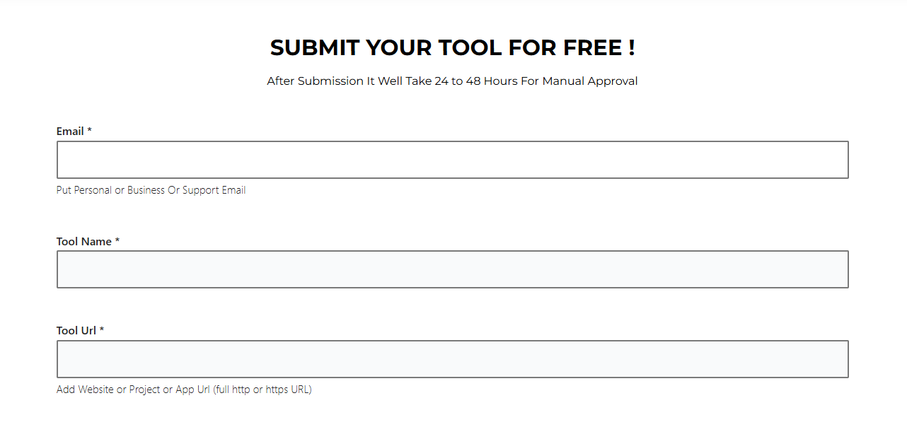 Submission step 2
