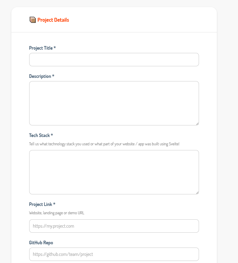 Submission step 2