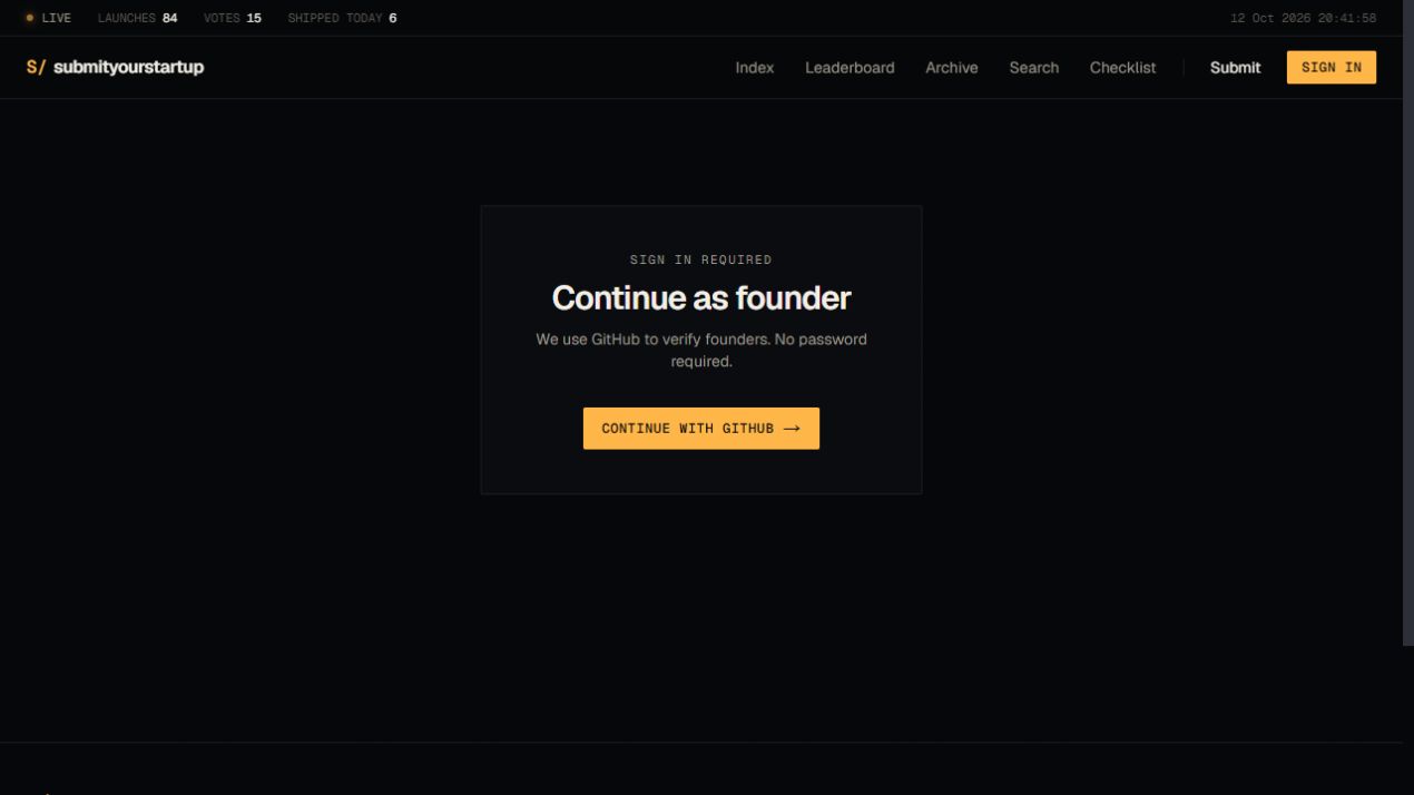 Submission step 2