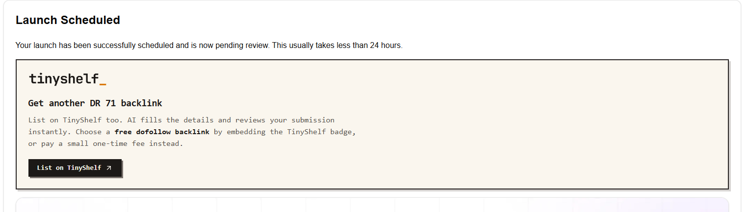 Submission step 6