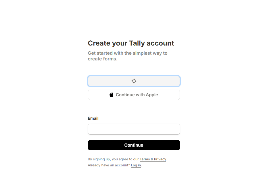 Submission step 1